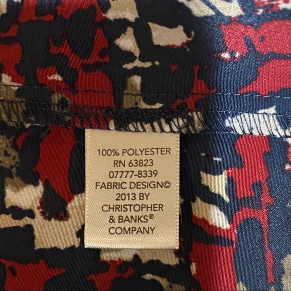 CJ Banks Sleeveless Top Size X  Tank Top Blouse - Picture 7 of 8